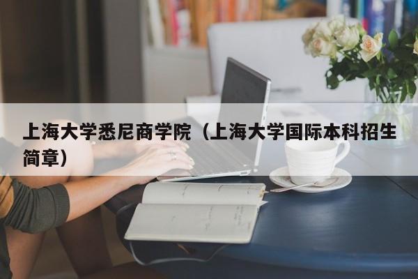 上海大学悉尼商学院（上海大学国际本科招生简章）