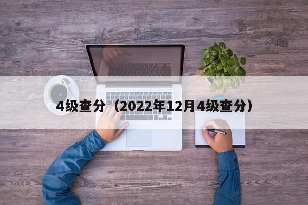 4级查分（2022年12月4级查分）